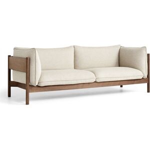 HAY Arbour 3 Seater B: 220 cm - Hallingdal 220 / Oiled Waxed Solid Walnut