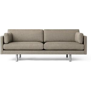 Erik Jørgensen EJ220 2062 2 Pers. Sofa 100 L: 212 cm - Foss 242/Krom