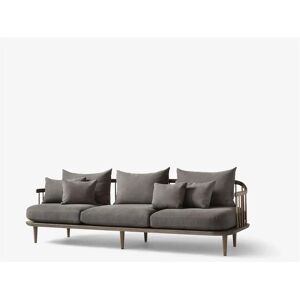 &Tradition Fly SC12 Sofa L: 240 cm - Smoked Oiled Oak/Hot Madison 093