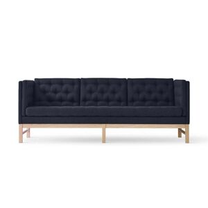 Fredericia Erik Jørgensen EJ 315-2 2 Pers. Sofa L: 153 cm - Mood 2103 Blå/Sæbebehandlet Eg