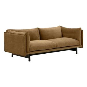 Wendelbo Kite 2 Seater Sofa L: 208 cm - Sortbejdset Eg/Roco Col. 2