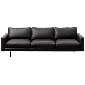 Wendelbo Edge V.1 2,5 Pers. Sofa L: 220 cm - Black Faith Leather