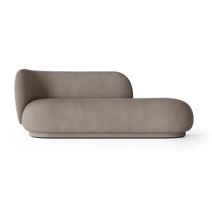 Ferm Living Rico Divan Brushed L: 190 cm - Warm Grey