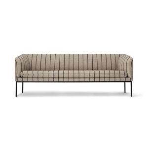 Ferm Living Turn 2-Seater Pasadena B: 160 cm - Sand / Black