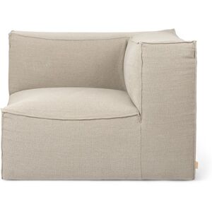 Ferm Living Catena Sofa Armrest Left S400 Rich Linen - Natural