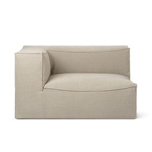 Ferm Living Catena Sofa Armrest Right S401 Rich Linen 76x119 cm - Natural
