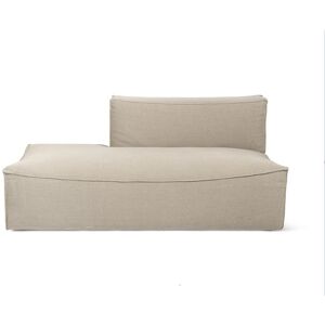 Ferm Living Catena Sofa Open End Left S300 Rich Linen 150x95 cm - Natural