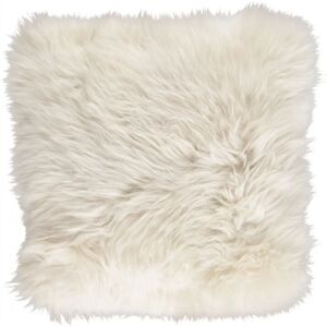 Natures Collection Cushion of New Zealand Sheepskin 50x50 cm - Linen