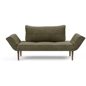 Innovation Living Zeal Styletto Daybed 72x178 - Mørkt Træ/Cordufine Pine Green