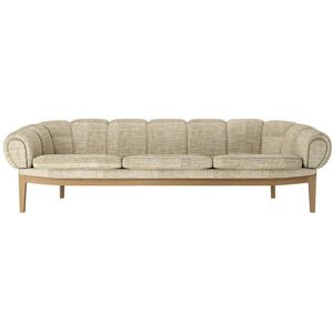 GUBI Croissant Sofa SH: 46 cm - Oak / Dedar Smila