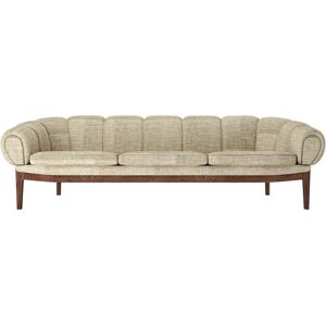 GUBI Croissant Sofa SH: 46 cm - Walnut / Dedar Smila