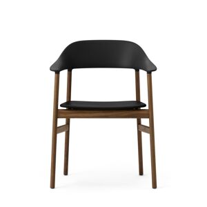 Normann Copenhagen Herit Armchair SH: 45 cm - Smoked Oak Base/Black