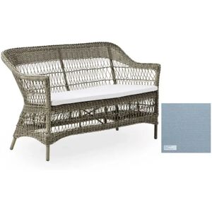 Sika Design Sika-Design Charlot 2 Pers. Sofa L: 134 cm - Antique Grey/A672 Tempotest Michelangelo Light Blue