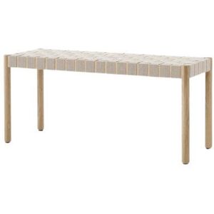 &Tradition TK4 Betty Bench Small B: 105 cm - Oak / Natural Linen