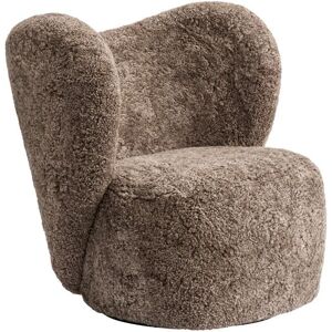 NORR11 Little Big Chair SH: 41 cm - Sheepskin Sahara