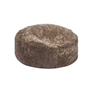Natures Collection Round Bean Bag in New Zealand Sheepskin 75x28 cm - Taupe
