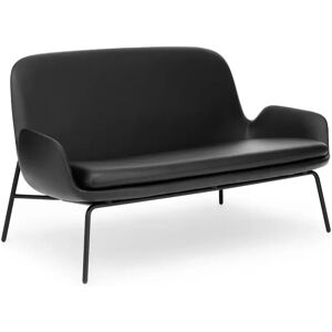 Normann Copenhagen Era Sofa Steel L: 145 cm - Ultra Leather / Black 41599