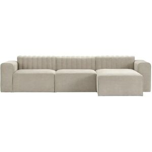 NORR11 Riff 3 Seater w. Left Chaise Longue L: 290 cm - Linen 02