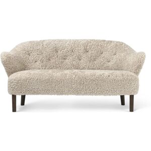 Audo Copenhagen Ingeborg 2,5 Pers. Sofa L: 160 cm - Sheepskin Moonlight/Røget Eg