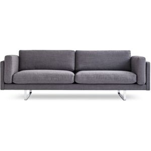 Erik Jørgensen EJ 280 2 Pers. Sofa 100 L: 240 cm - Foss 772/Børstet Krom