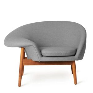 Warm Nordic Fried Egg Loungestol Venstre SH: 40 cm - Grey Melange