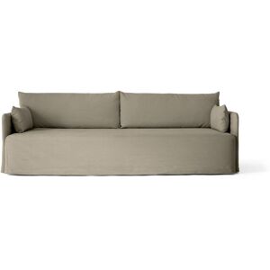 Audo Copenhagen Offset 3 Pers. Sofa med Løst Betræk L: 228 cm - Cotlin Poppy Seed