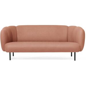 Warm Nordic Cape 3 Seater W Stitches Sofa L: 200 cm - Blush