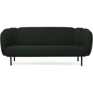 Warm Nordic Cape 3 Seater W Stitches Sofa L: 200 cm - Forest Green