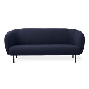 Warm Nordic Cape 3 Seater W Stitches Sofa L: 200 cm - Steel Blue