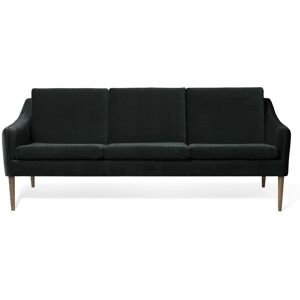 Warm Nordic Mr. Olsen 3 Seater Sofa L: 200 cm - Smoked Oak/Dark Petrol