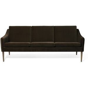 Warm Nordic Mr. Olsen 3 Seater Sofa L: 200 cm - Smoked Oak/Java Brown