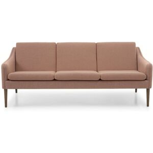 Warm Nordic Mr. Olsen 3 Seater Sofa L: 200 cm - Smoked Oak/Fresh Peach