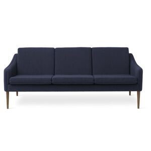 Warm Nordic Mr. Olsen 3 Seater Sofa L: 200 cm - Smoked Oak/Royal Blue