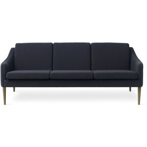 Warm Nordic Mr. Olsen 3 Seater Sofa L: 200 cm - Smoked Oak/Midnight Blue