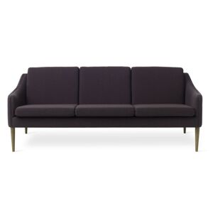 Warm Nordic Mr. Olsen 3 Seater Sofa L: 200 cm - Smoked Oak/Eggplant
