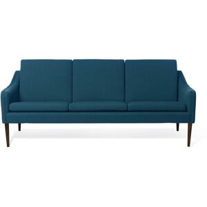 Warm Nordic Mr. Olsen 3 Seater Sofa L: 200 cm - Walnut/Dark Turqouise