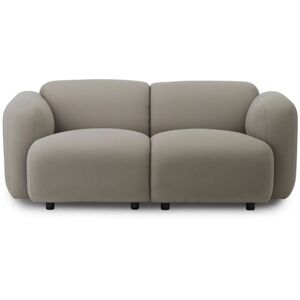 Normann Copenhagen Swell 2 Pers. Sofa L: 167 cm - Aquarius/ Ceres