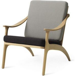 Warm Nordic Lean Back Lounge Chair SH: 41 cm - Oak/Sage/Mocca