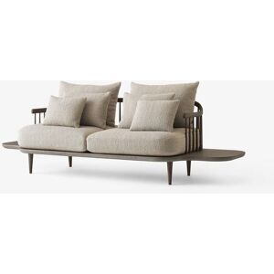 &Tradition Fly SC3 Sofa w. Side Tables L: 240 cm - Smoked Oiled Oak/Karakorum 003