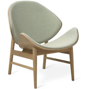 Warm Nordic The Orange Lounge Chair SH: 38 cm - Oak/Light Cyan