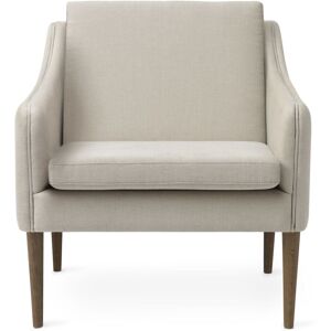 Warm Nordic Mr. Olsen Lounge Chair SH: 46 cm - Smoked Oak/Linen