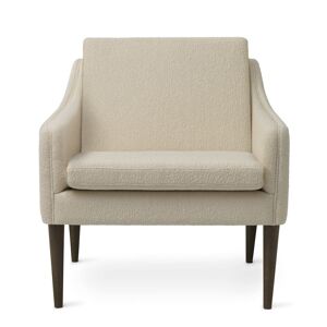 Warm Nordic Mr. Olsen Lounge Chair SH: 46 cm - Smoked Oak/Cream