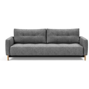 Innovation Living Pyxis D.E.L Sofa Bed B: 232 cm - Lakeret Eg/563 Twist Charcoal