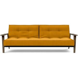 Innovation Living Splitback Frej Sofa Bed B: 232 cm - Smoked Oak/507 Elegance Bruned Curry