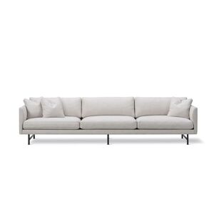 Fredericia 5623 Calmo 3 Pers. Sofa L: 250 cm - Ruskin 10/Sort Metal