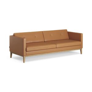 Swedese Madison 3 pers. Sofa med Knapper B: 210 cm - Olieret Eg/Soft 54035