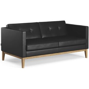 Swedese Madison 2 pers. Sofa med Knapper B: 155 cm - Olieret Eg/Soft 99999