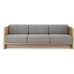 Brdr. Krüger Brdr Krüger Karm 3 Pers Sofa L: 210 cm - Eg/Grå 0113