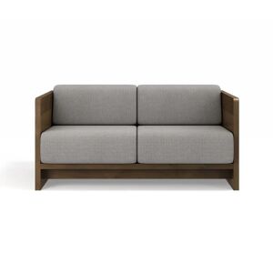 Brdr. Krüger Brdr Krüger Karm 2 Pers Sofa L: 148 cm - Røget Eg/Grå 0113