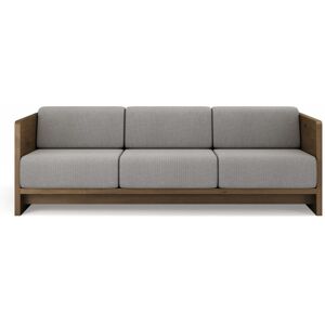 Brdr. Krüger Brdr Krüger Karm 3 Pers Sofa L: 210 cm - Røget Eg/Grå 0113